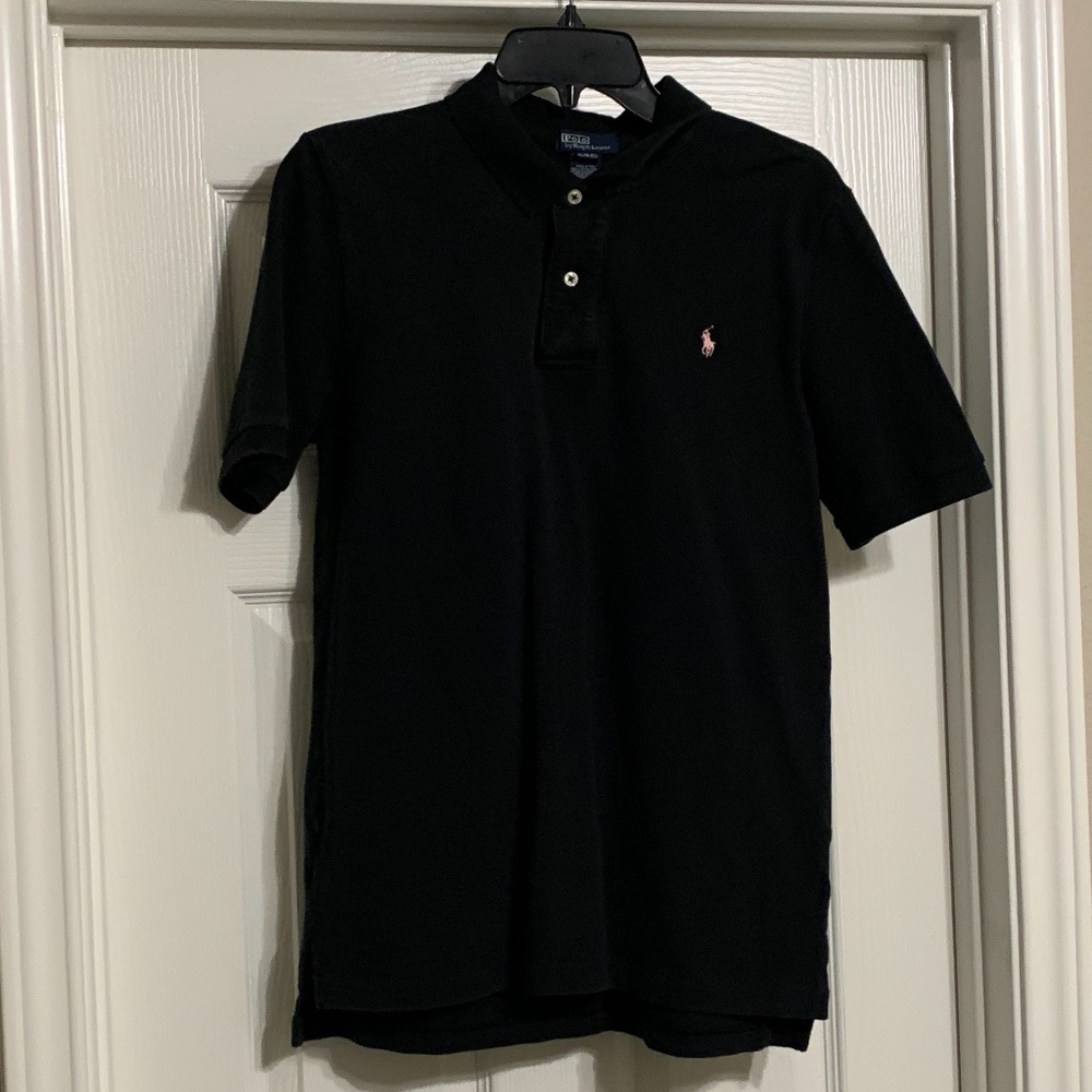 Boys Polo Breast Cancer Awareness shirt